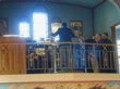 Andrzej Boublej leading the Choir during Liturgy 